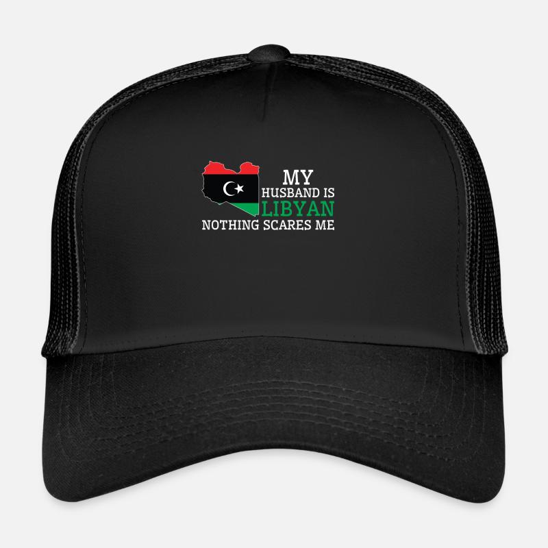 Nichts macht mir Angst Libyscher Ehemann Libyen Trucker Cap