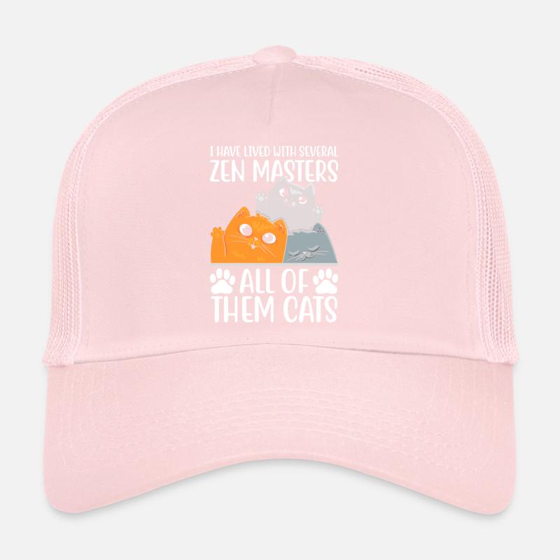 J’ai vécu avec plusieurs Maîtres Zen Casquette trucker 