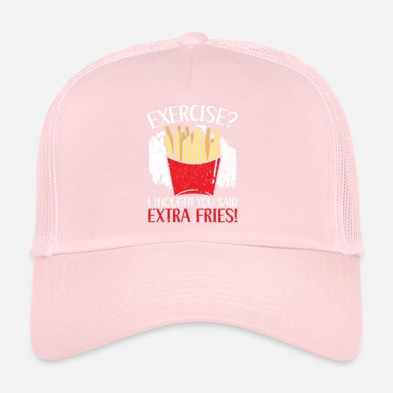 Exercise I Thought You Said Extra Fries Potato Trucker Cap