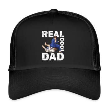 Jiu Jitsu Papa Gi Jiu - Casquette trucker  - noir/noir - Devant