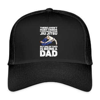 Jiu Jitsu Papa Gi Jiu - Casquette trucker  - noir/noir - Devant