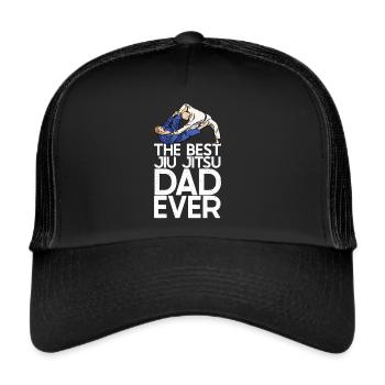 Jiu Jitsu Papa Gi Jiu - Casquette trucker  - noir/noir - Devant