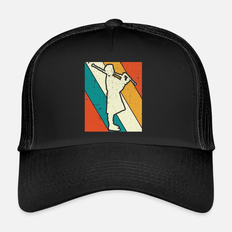 Bagpipes Bagpipes Bagpipe - Trucker Cap - black/black