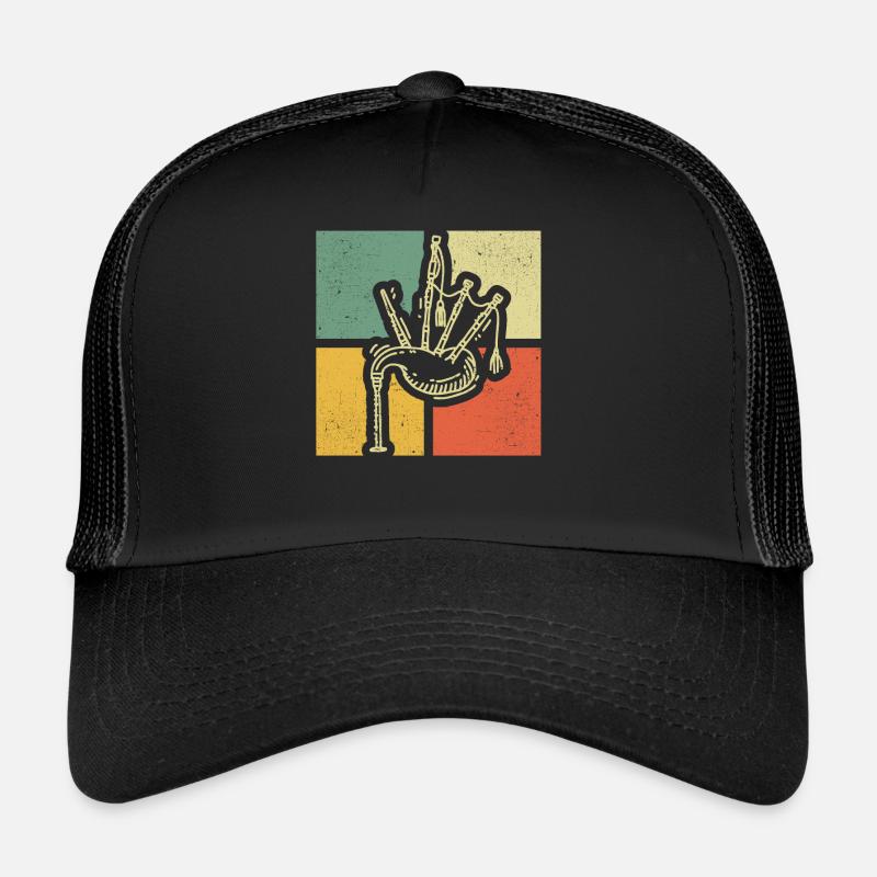 Bagpipes Bagpipes Bagpipe Trucker Cap