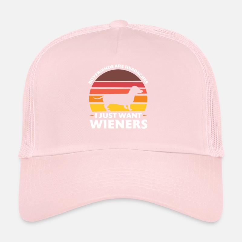 dachshund wiener wiener geschenk Trucker Cap