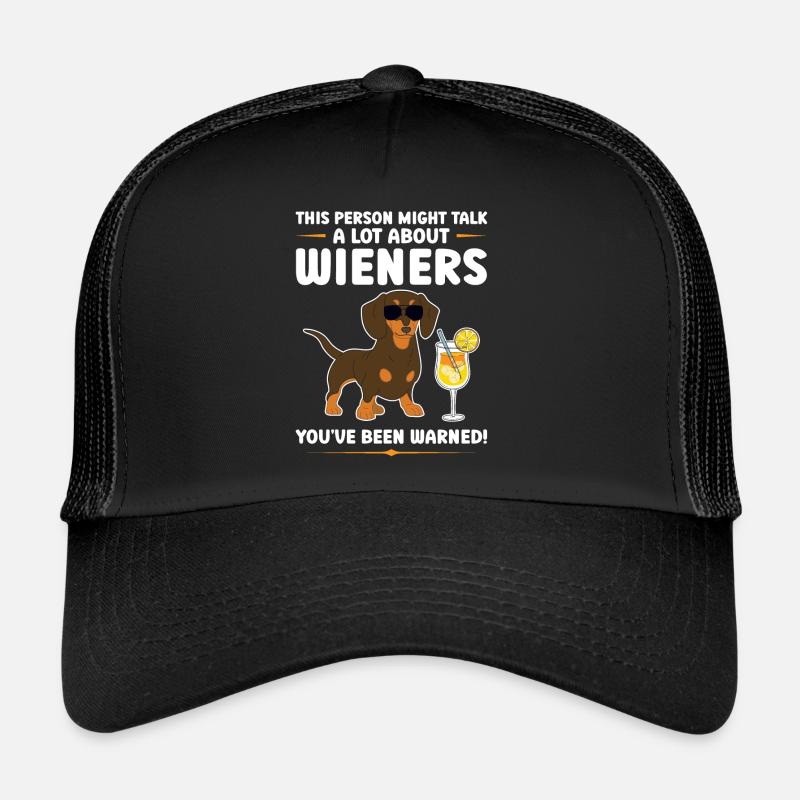 dachshund wiener wiener geschenk Trucker Cap