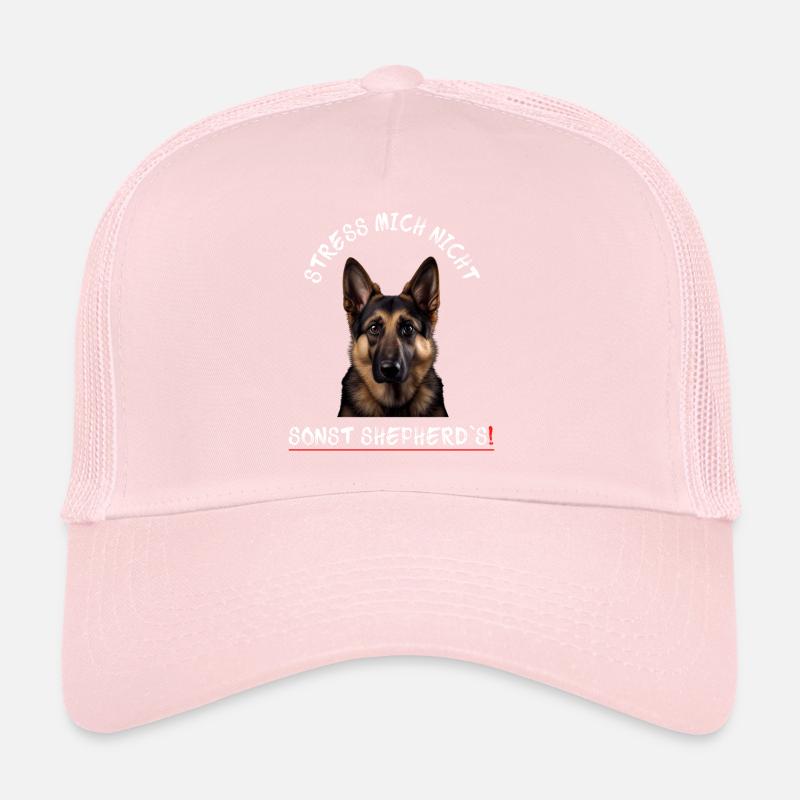 Süßer Schäferhund - Stress mich nicht sonst Trucker Cap