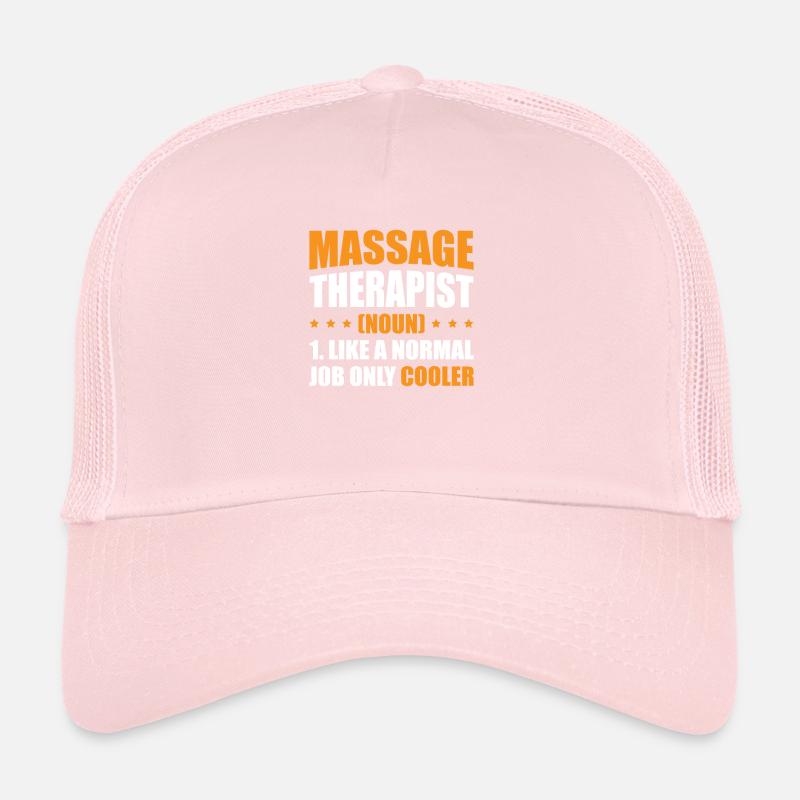 Massage Therapist Definition Massage Therapy Trucker Cap
