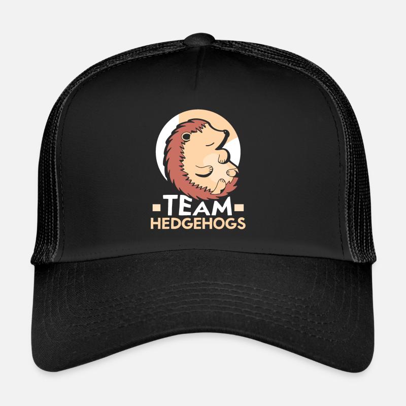 Team Hedgehog Cute Pet Sayings Trucker Cap