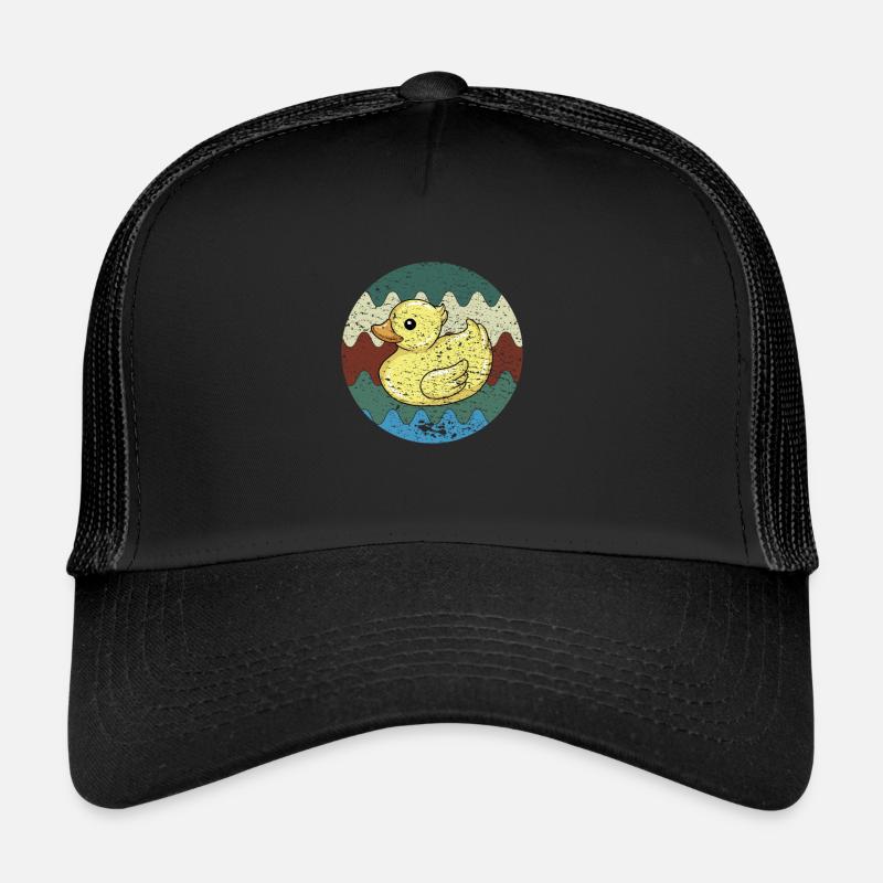Bath Duck Retro Trucker Cap