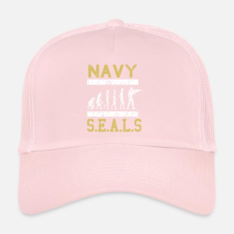 NAVY Seals Vintage Evolution D’un soldat de la Marine Casquette trucker 