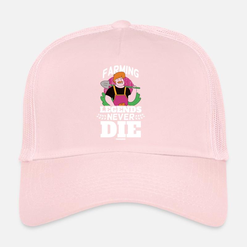 Farming Legends Never Die Trucker Cap