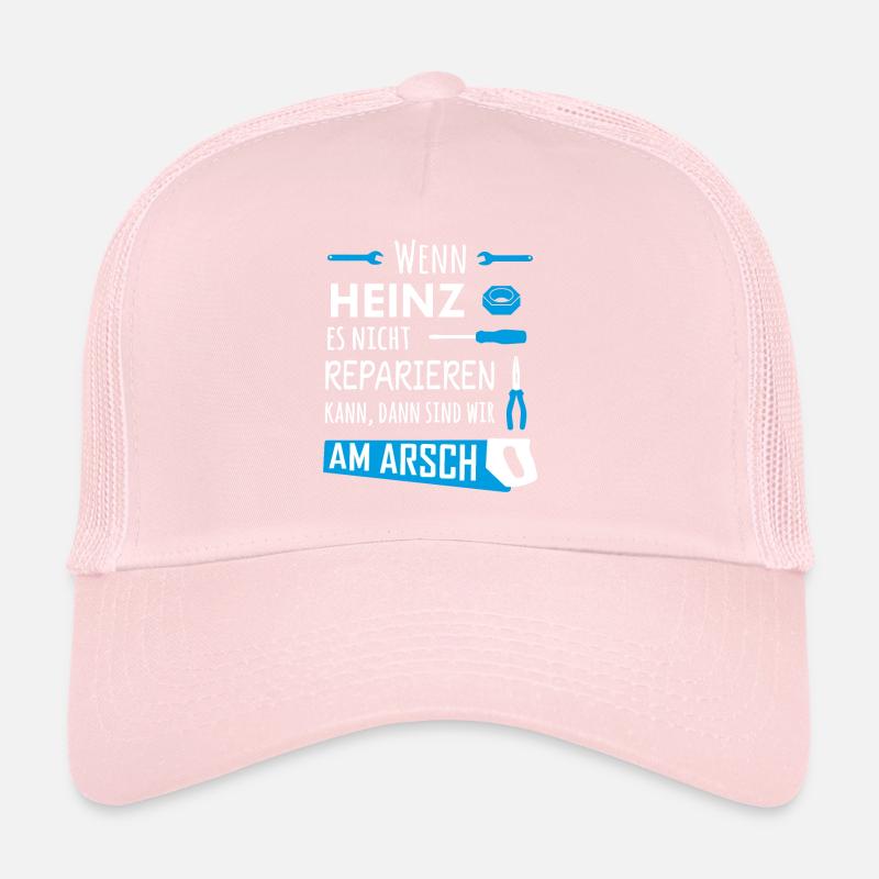 Lustiger Heimwerker und Handwerker Spruch Heinz Trucker Cap