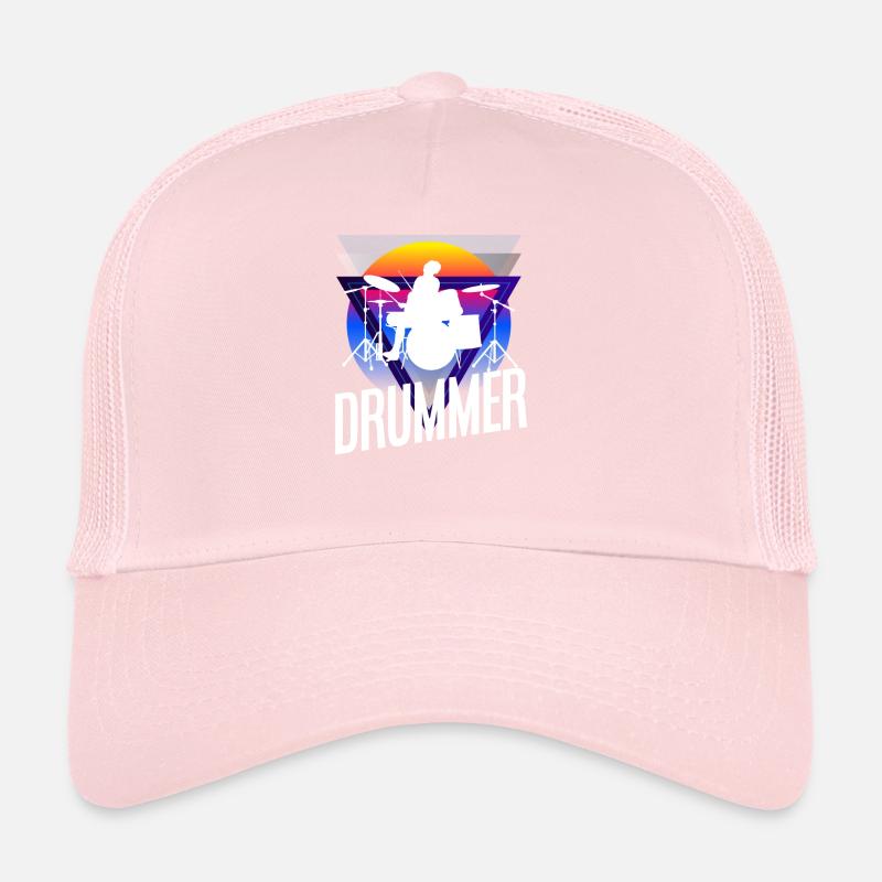 Drums Drummer Gift Casquette trucker 