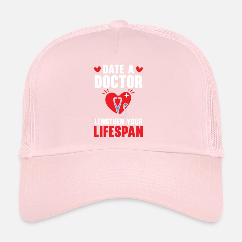 Datum Ein Arzt verlängert Ihre Lebensspanne Arzt Trucker Cap