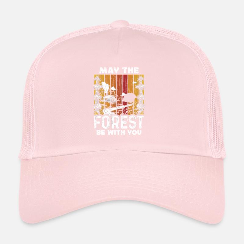 Bushcraft - May The Forest Be With You Trucker Cap