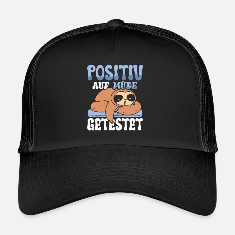 Morgenmuffel - Positiv auf Müde Getestet Trucker Cap