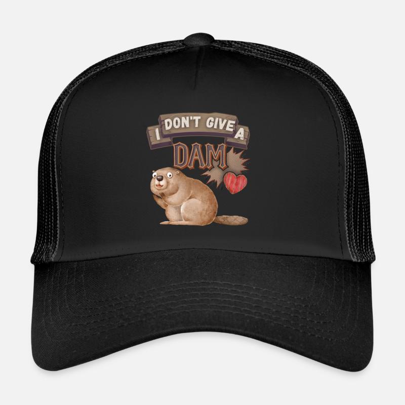 Funny Beaver, Beaver Saying, Pun, Pun Trucker Cap