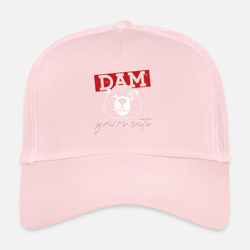 Merde, es-tu mignon - Drôle de castor Casquette trucker 
