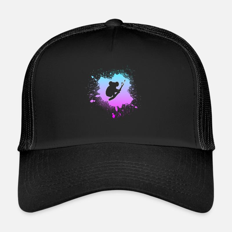 Koala - Casquette trucker  - noir/noir