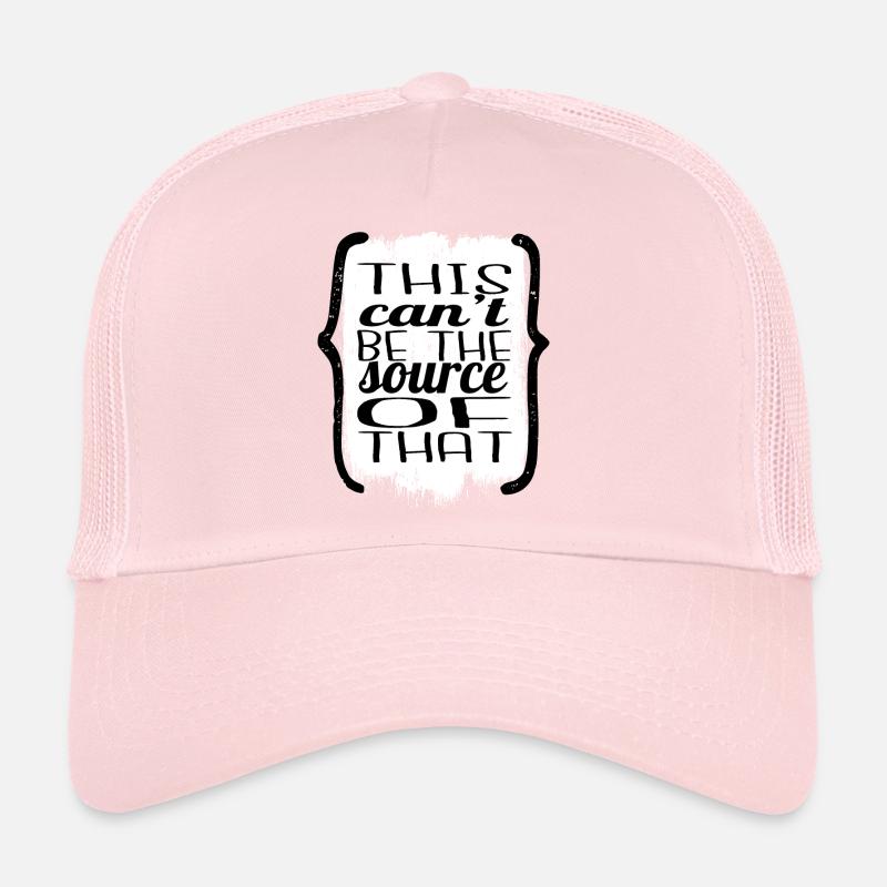 Langage de programmation Casquette trucker 