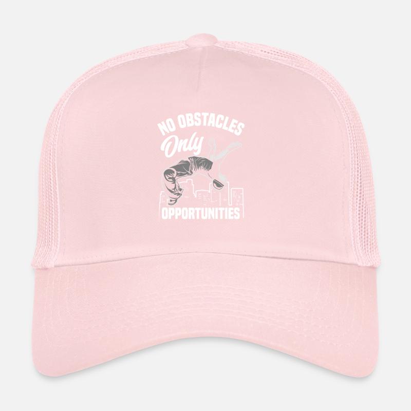 Funny Parkour Runner Freerunner Gift Trucker Cap