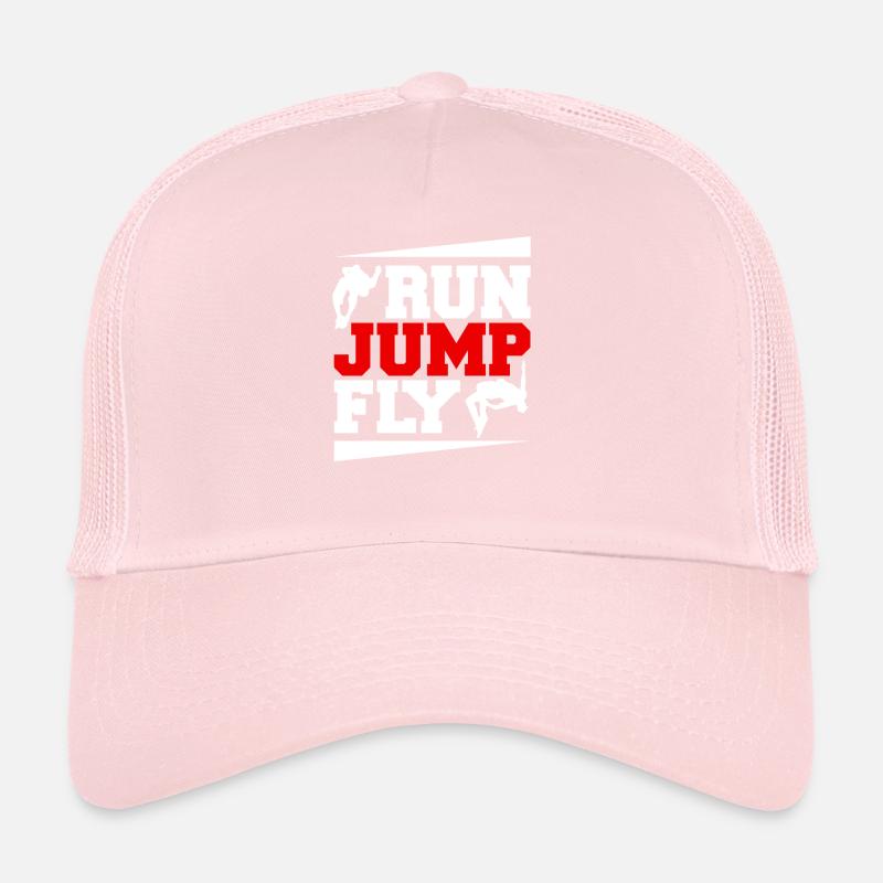 Funny Parkour Runner Freerunner Gift Trucker Cap