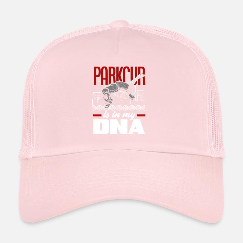 Funny Parkour Runner Freerunner Gift Trucker Cap