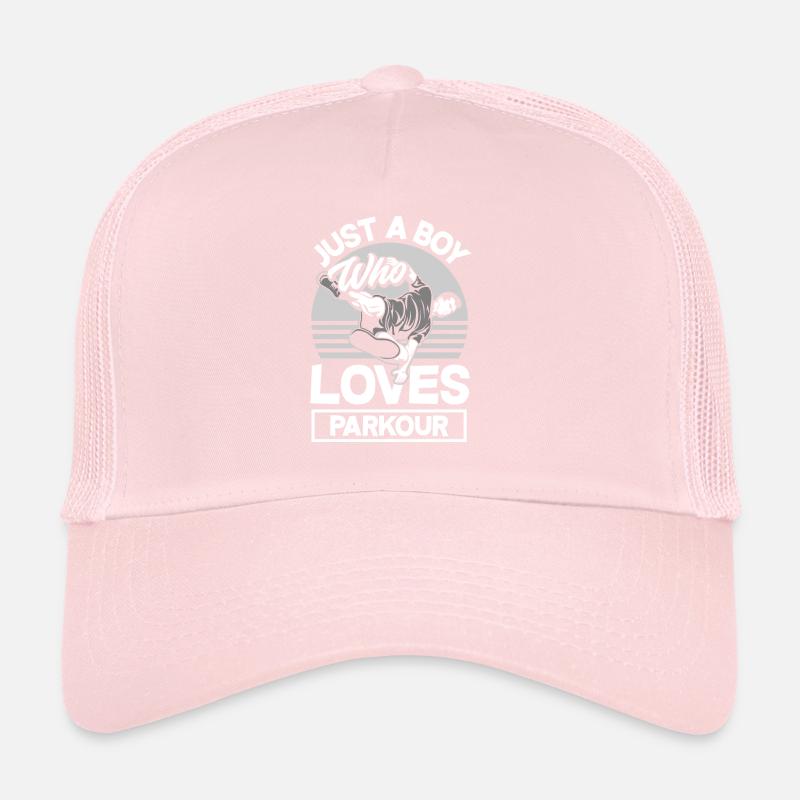 Lustiges Parkourläufer Freerunner Geschenk Trucker Cap