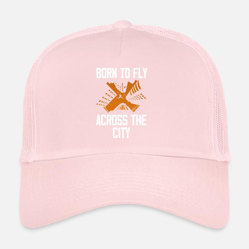 Funny Parkour Runner Freerunner Gift Trucker Cap