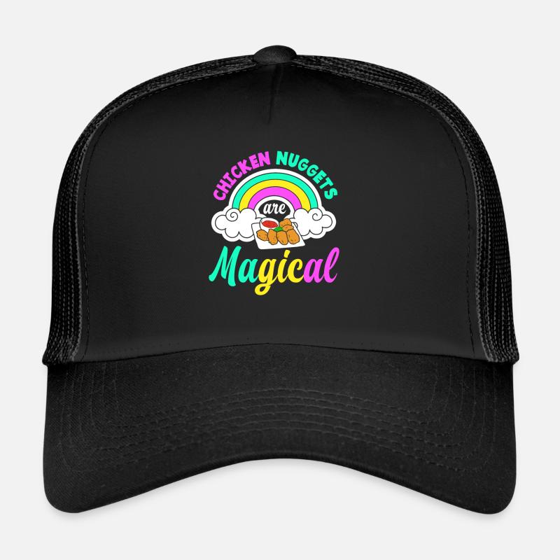 Chicken Nuggets Magic Trucker Cap