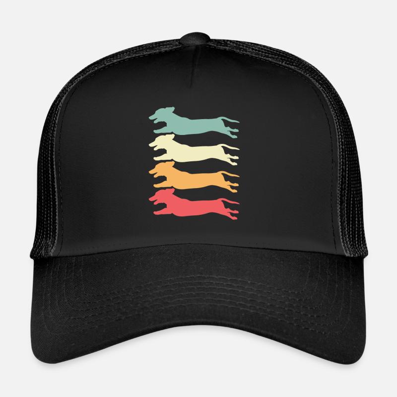 Teckel rétro Casquette trucker 