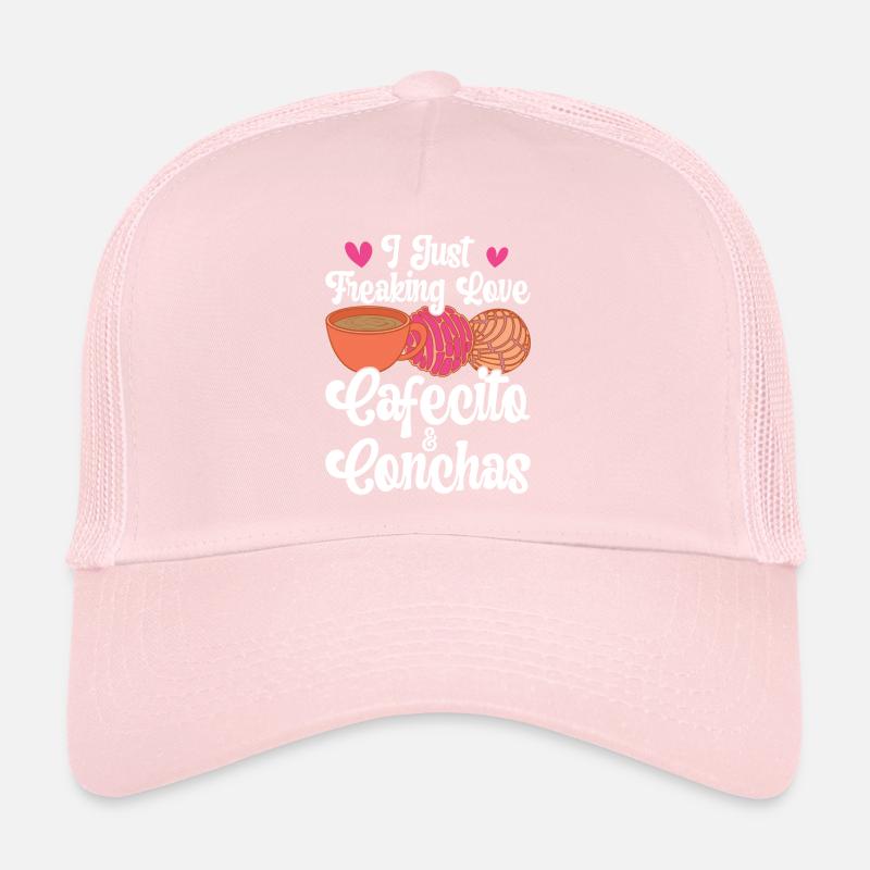 Pan dulce de Cafecito y Chisme Concha Casquette trucker 