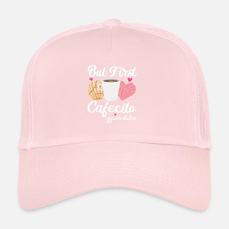 Pan dulce de Cafecito y Chisme Concha Casquette trucker 