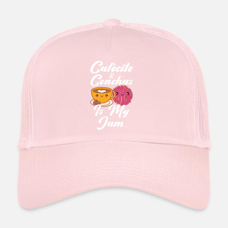 Pan dulce de Cafecito y Chisme Concha Casquette trucker 
