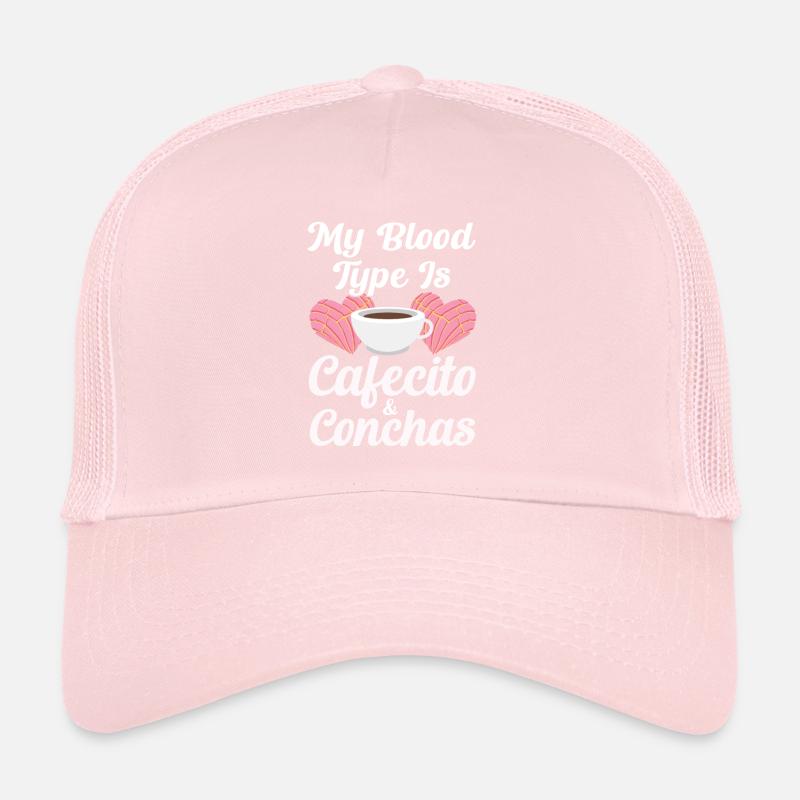 Pan dulce de Cafecito y Chisme Concha Casquette trucker 