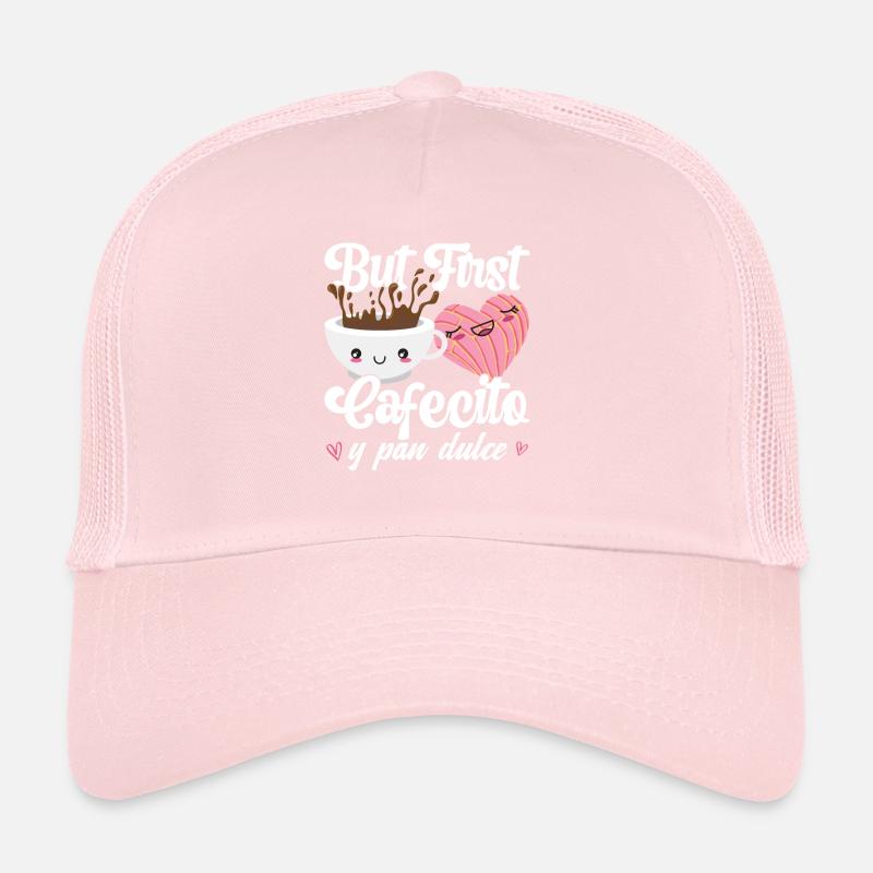 Pan dulce de Cafecito y Chisme Concha Casquette trucker 