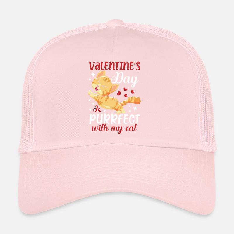 La Saint-Valentin est purrfect avec mon Casquette trucker 