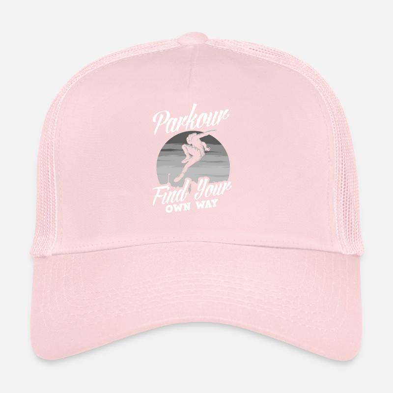 Lustiges Parkourläufer Freerunner Geschenk Trucker Cap