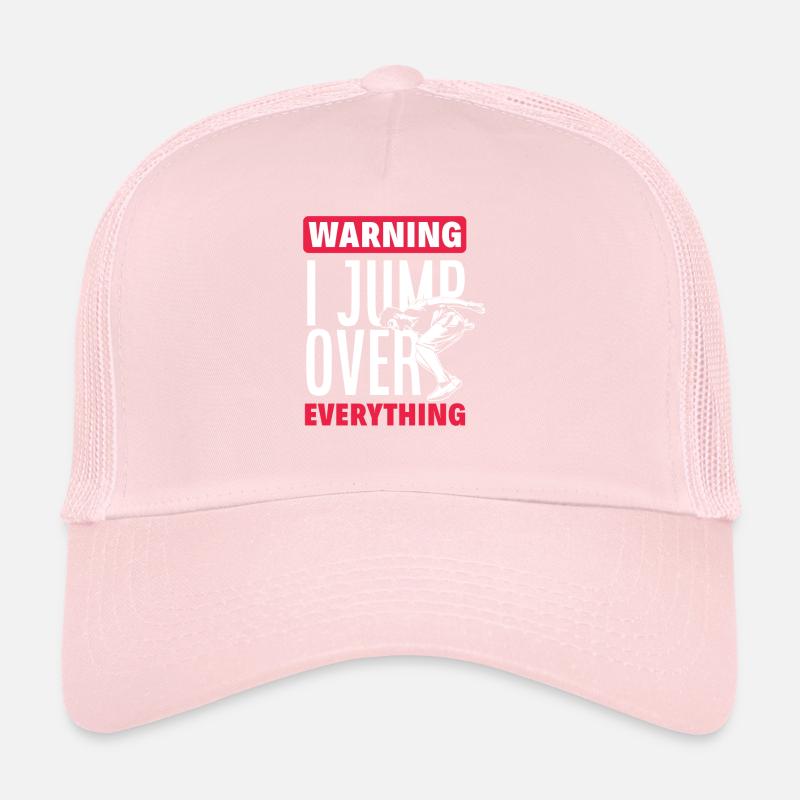 Funny Parkour Runner Freerunner Gift Trucker Cap