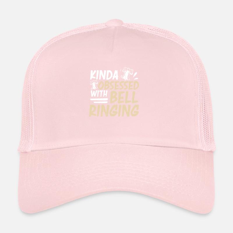 Kinda Obsessed Funny Bell Ringing Campanology A Trucker Cap