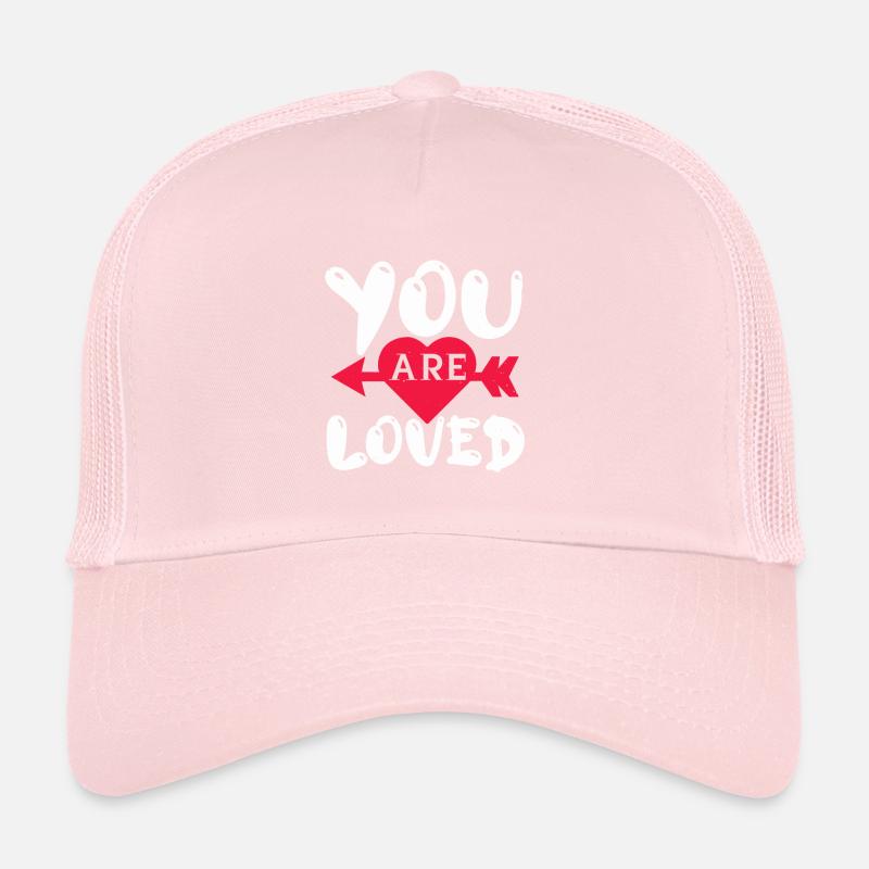VOUS ÊTES AIMÉ Casquette trucker 
