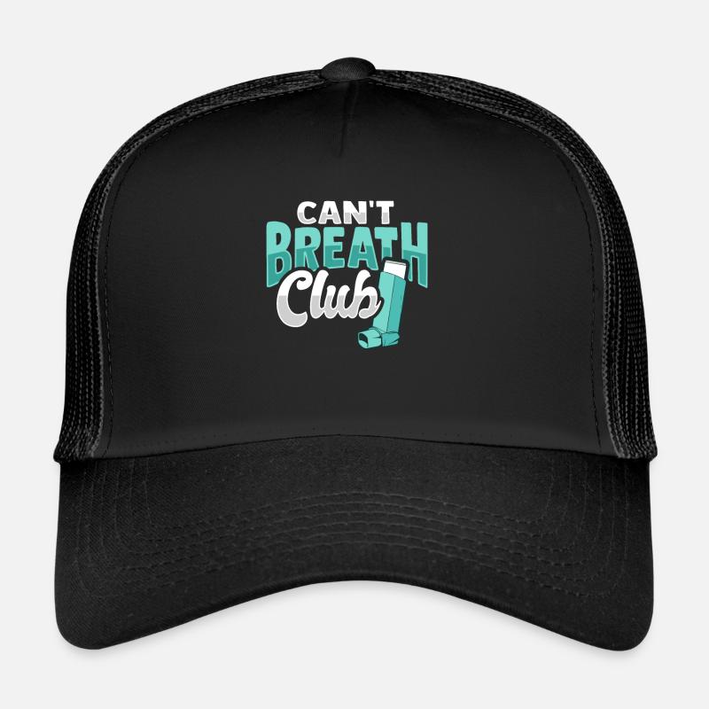 Albuterol Asthma Inhaler Conception Casquette trucker 