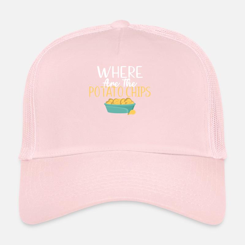 Kartoffelchips Geschenk Trucker Cap