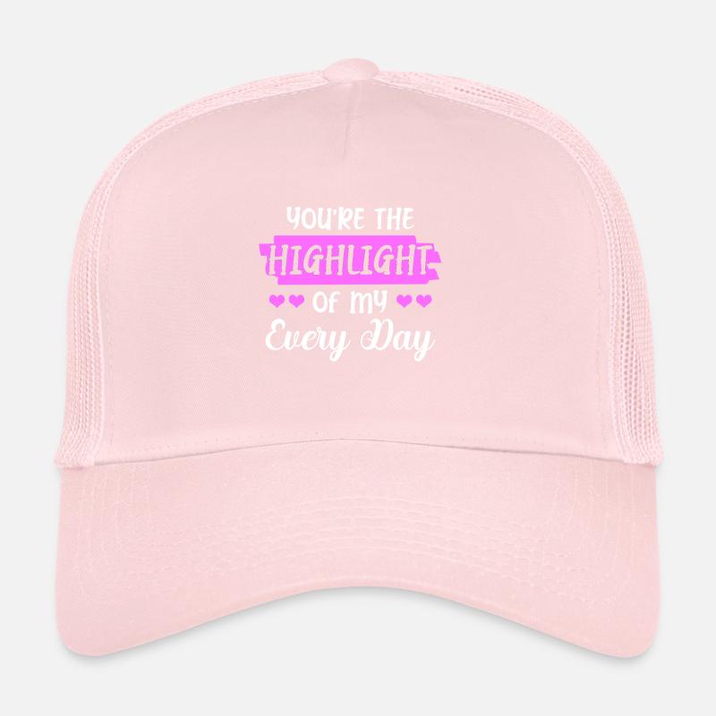 Vous êtes le point culminant de mon quotidien Casquette trucker 