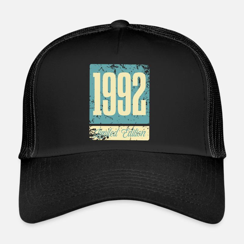 1992 Anniversaire de naissance Année de naissance Casquette trucker 