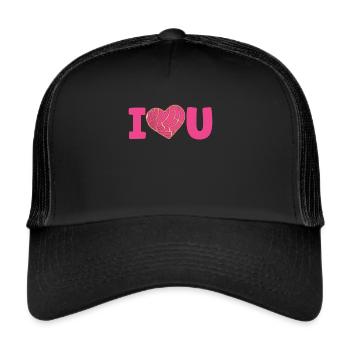 Conchas Pan dulce Latina Spanish - Trucker Cap - black/black - Front