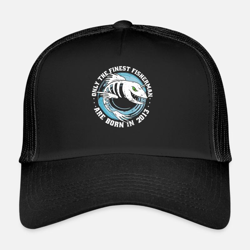 Angler millésime 2013 anniversaire né drôle Casquette trucker 