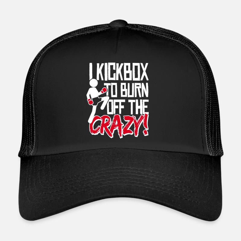 Kickboxen Spruch Kickboxer Boxen Kick Boxing Trucker Cap