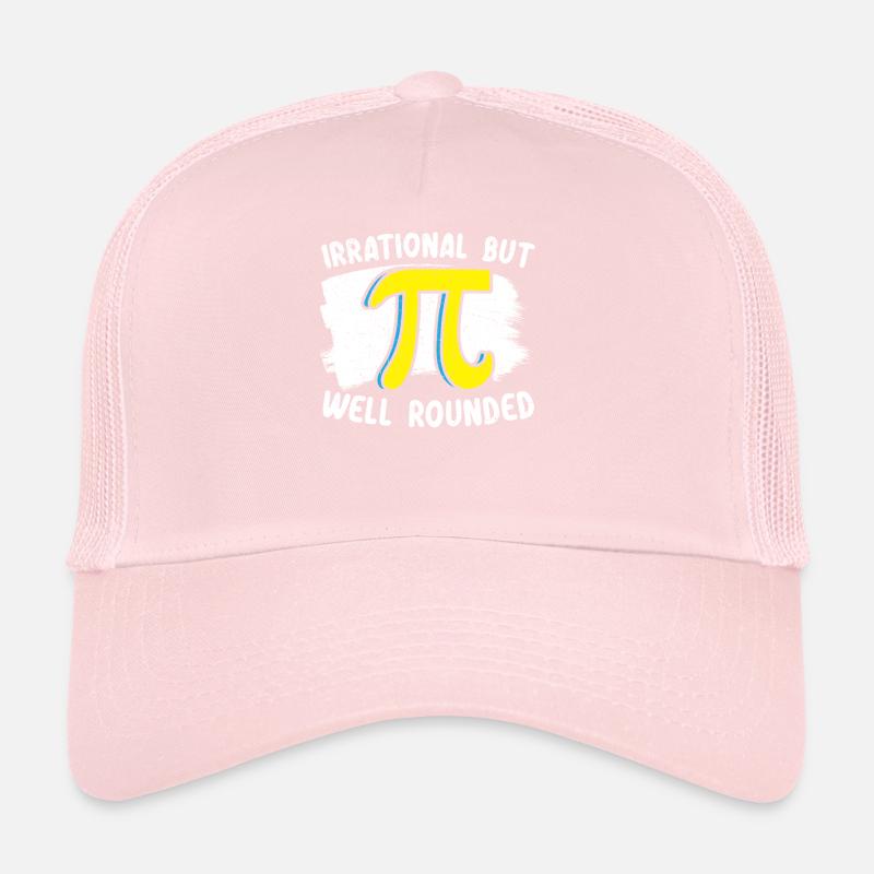 Irrational But Well Rounded Math Lover Pi Day Trucker Cap